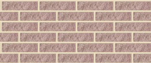 BrickStone Розовый (рваный ложок, евро-стандарт)